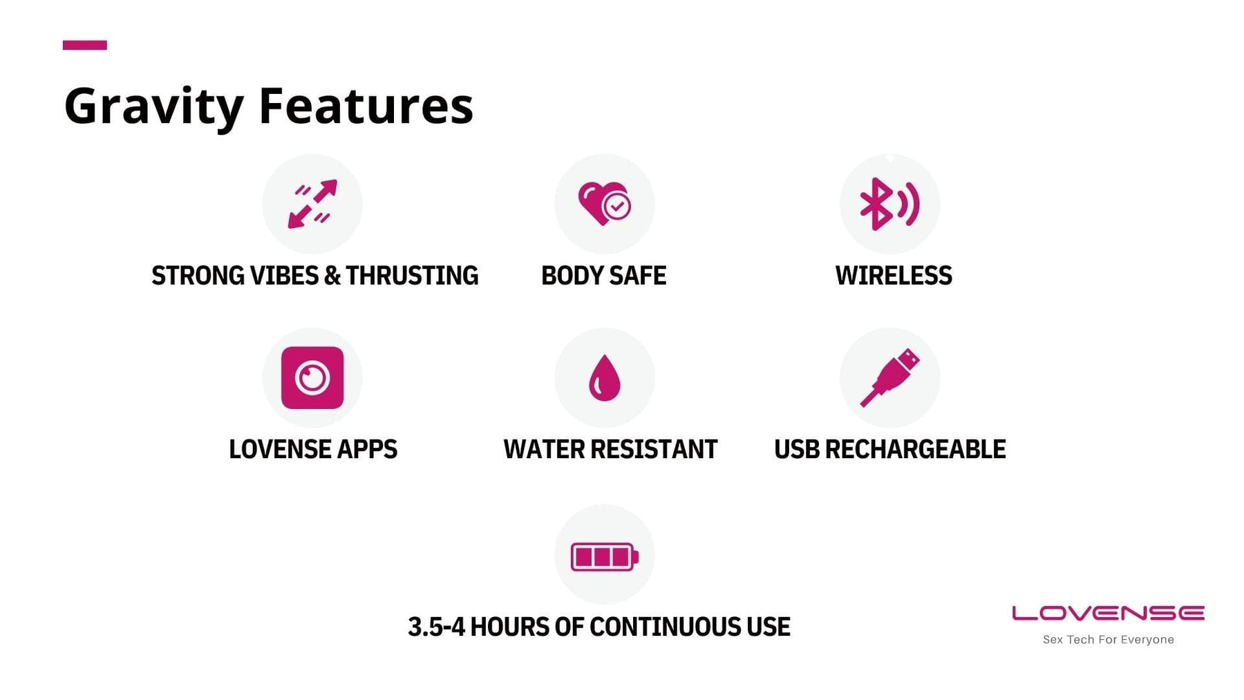 Lovense Gravity App dikawal, tujahan automatik & dildo bergetar
