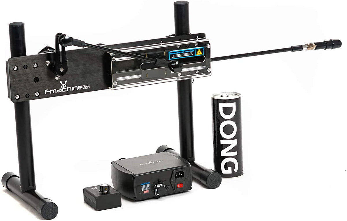 F-machine Pro 3 Black Sex Toy dan Seks Fucking Machine dalam warna hitam dengan Dildo