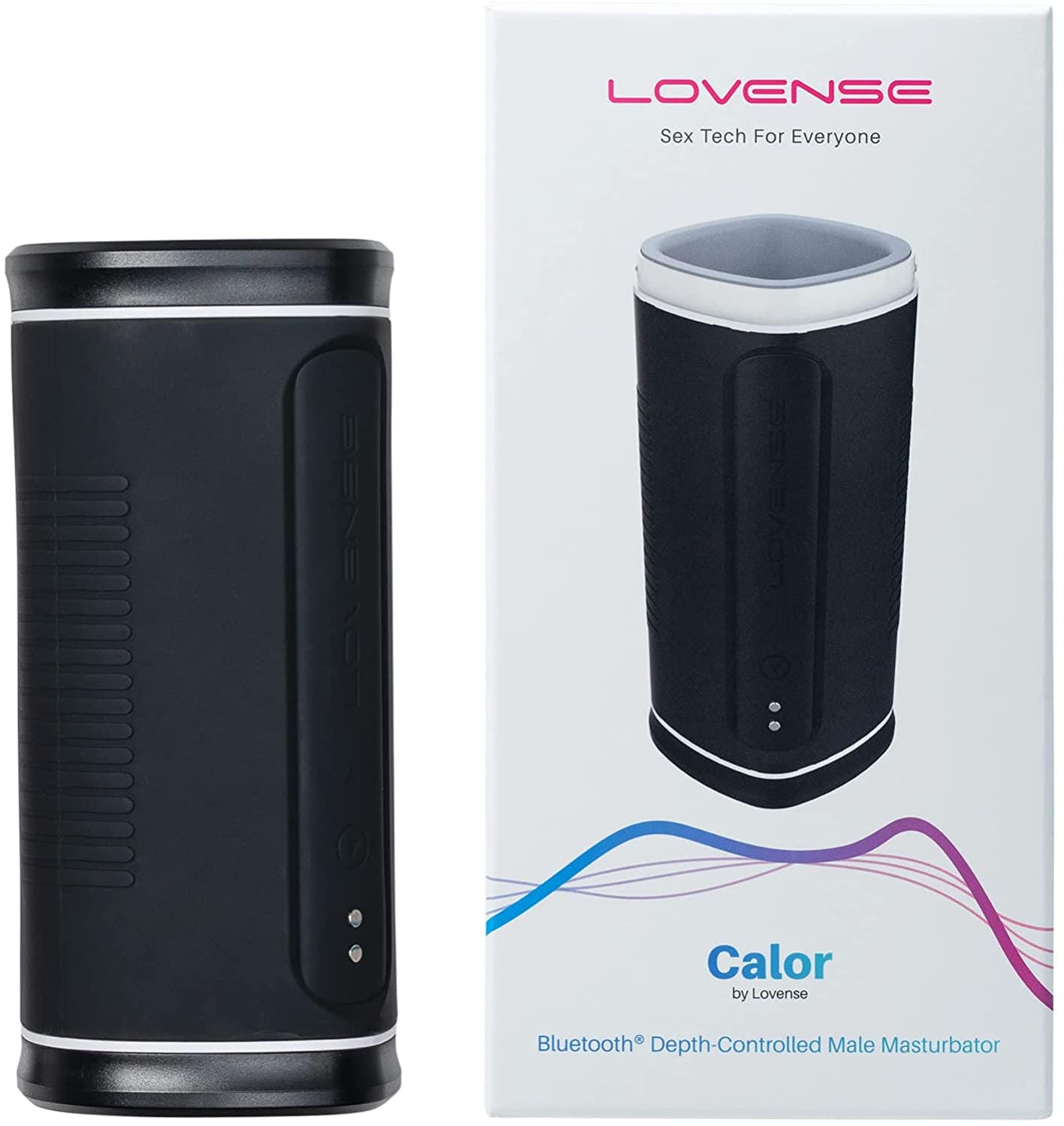 Lovense - Calor Depth-Controlled Heating Male Masturbator 深度控制加热男用自慰器