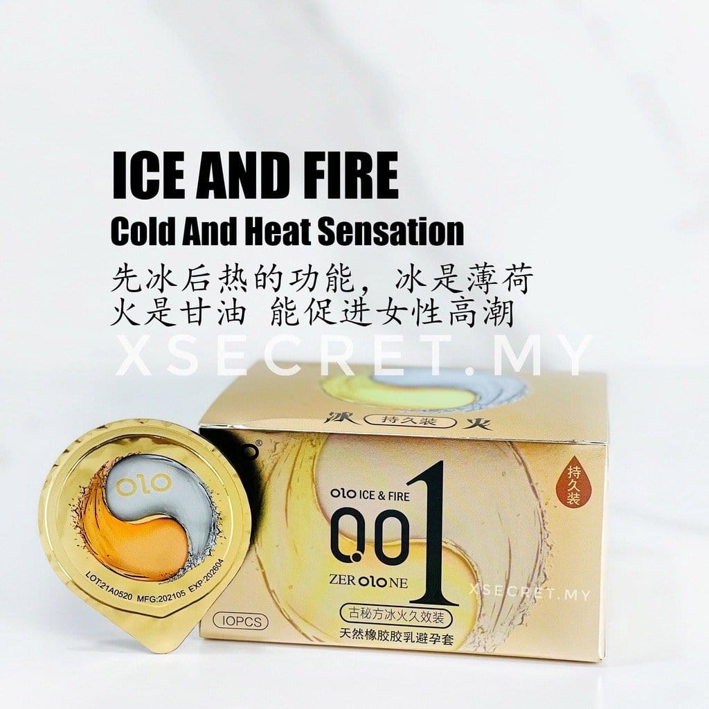 OLO 001 避孕套 10 件 0.01 毫米 最薄 持久 OLO 0.01 水基天然乳胶