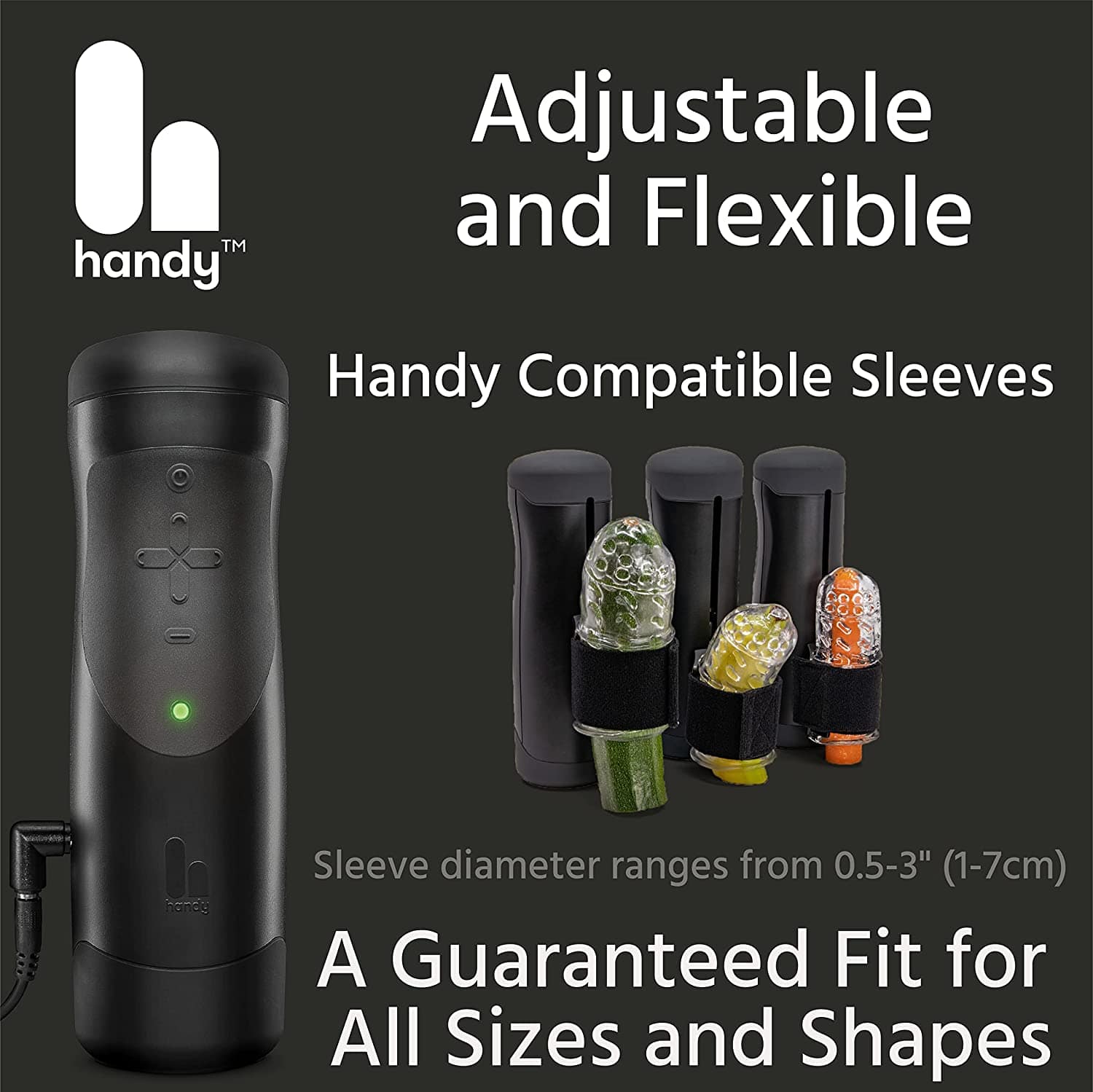 The Handy - 应用程序控制的交互式蓝牙 Stroker 男性自慰器