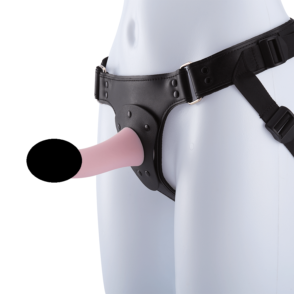 RoomFun LES DILDO 可调节均码阴道带硅胶假阳具 3 种尺寸可选