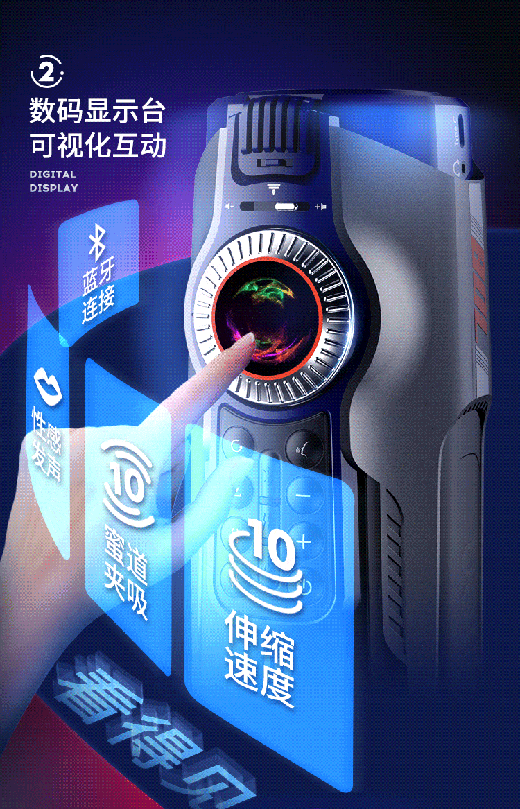 2022 Leten 708 Future Cabin 第三代 PRO AUTO PISTONS 免提男用自慰器