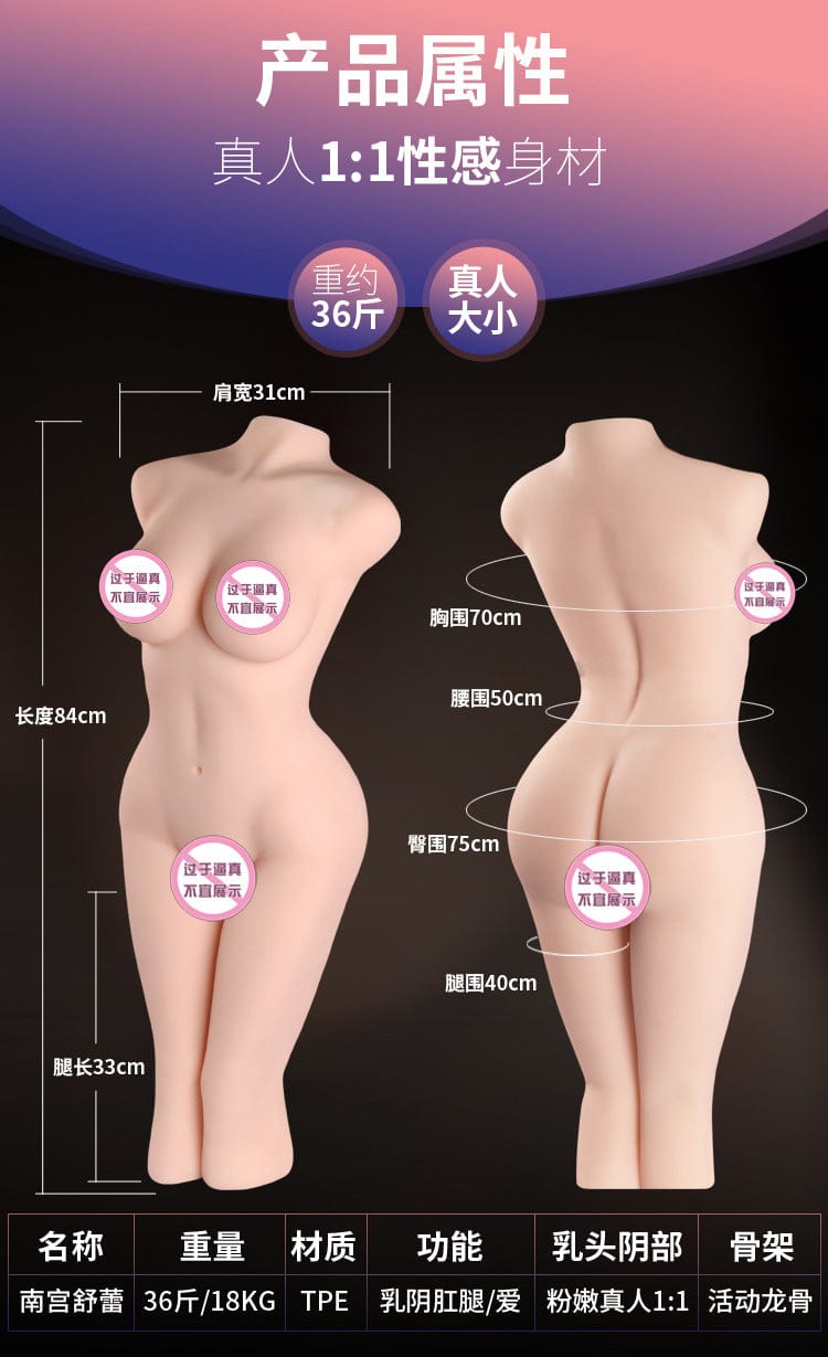 Taylor 写实半身 18KG 带腿