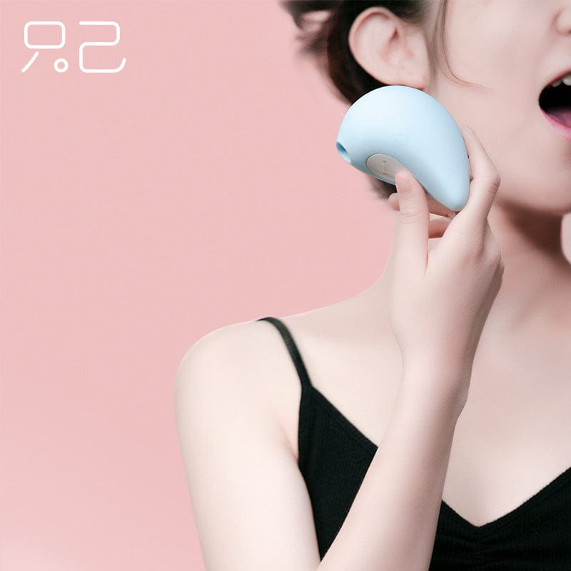 Little Dolphin Suction Vibrator with UV Sterilizer Storage