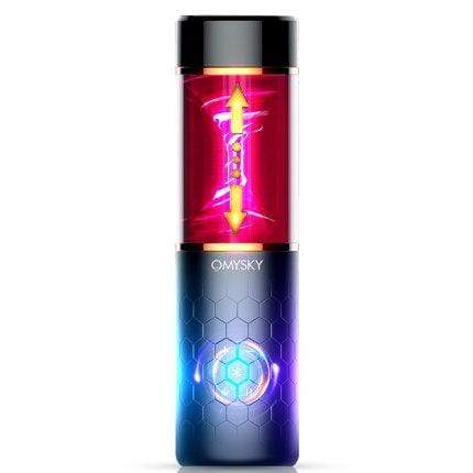 Omysky War Wolf Swordsman Fully Thursting Rotating automatic Hands free Bluetooth For Him-Xsecret- Strive to protect your secret