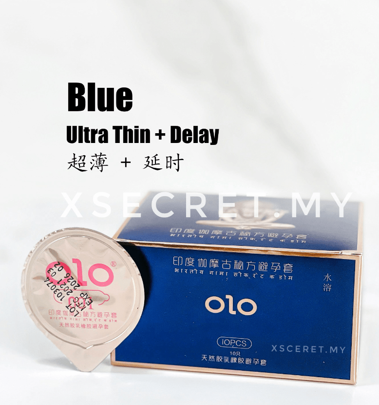 OLO 001 避孕套 10 件 0.01 毫米 最薄 持久 OLO 0.01 水基天然乳胶
