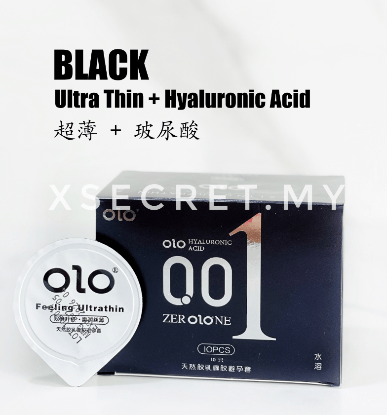 OLO 001 避孕套 10 件 0.01 毫米 最薄 持久 OLO 0.01 水基天然乳胶