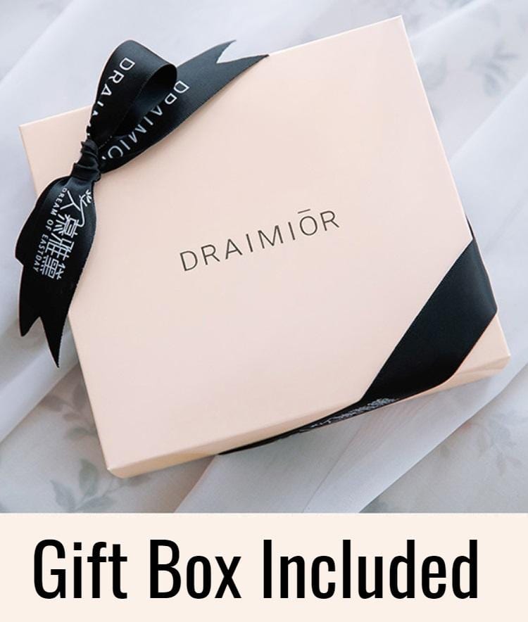 Draimior Lingerie for Women Lace Babydoll Sleepwear for Her Gift Box inlcuded DR0167