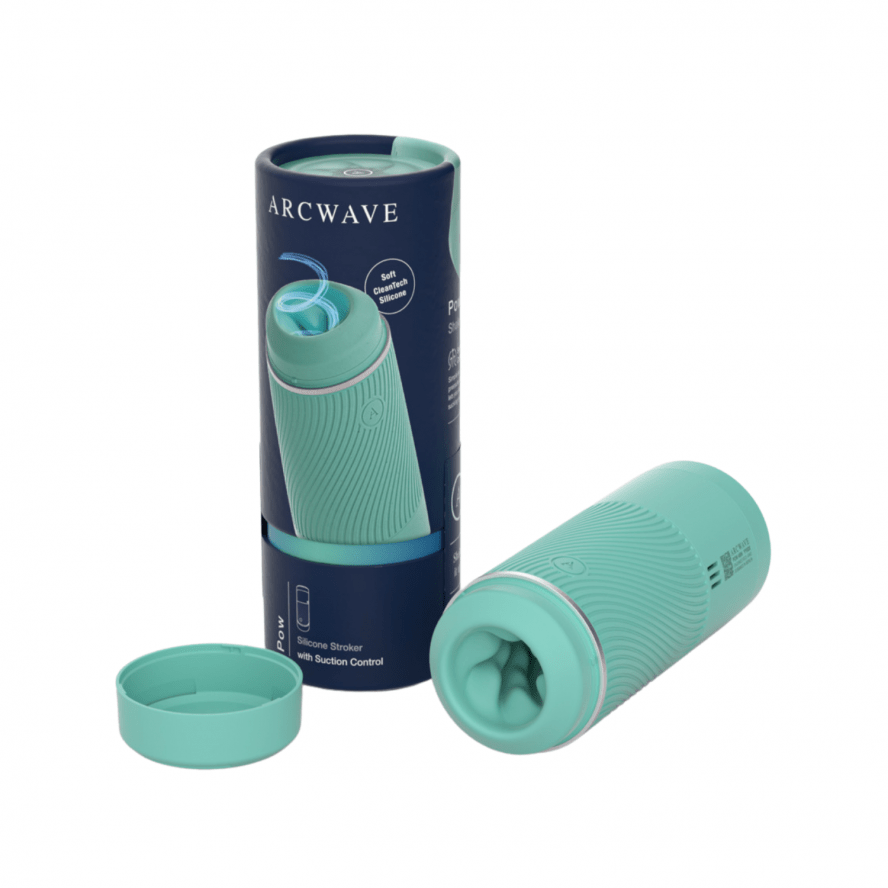 Arcwave Pow Manual Stroker CleanTech 硅胶男用自慰器