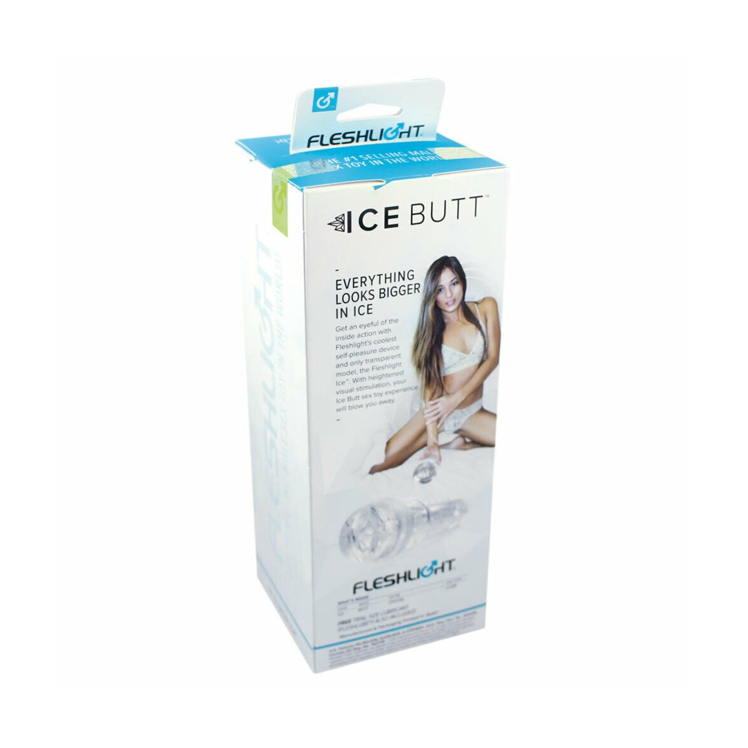 Fleshlight - Ice Butt Crystal Masturbator & Ice Crystal Lady Vagina