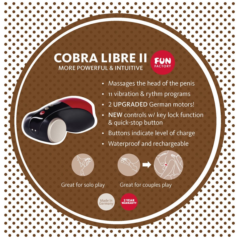 Fun Factory - Cobra Libre II 灰黑