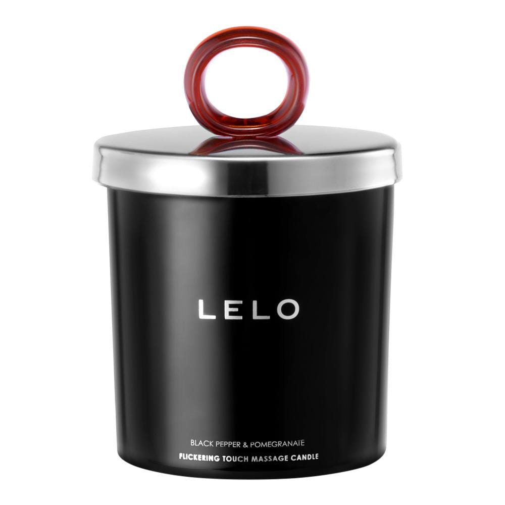 Lelo - Urut Sentuhan Berkelip-kelip Lilin Lada Hitam Dan Delima