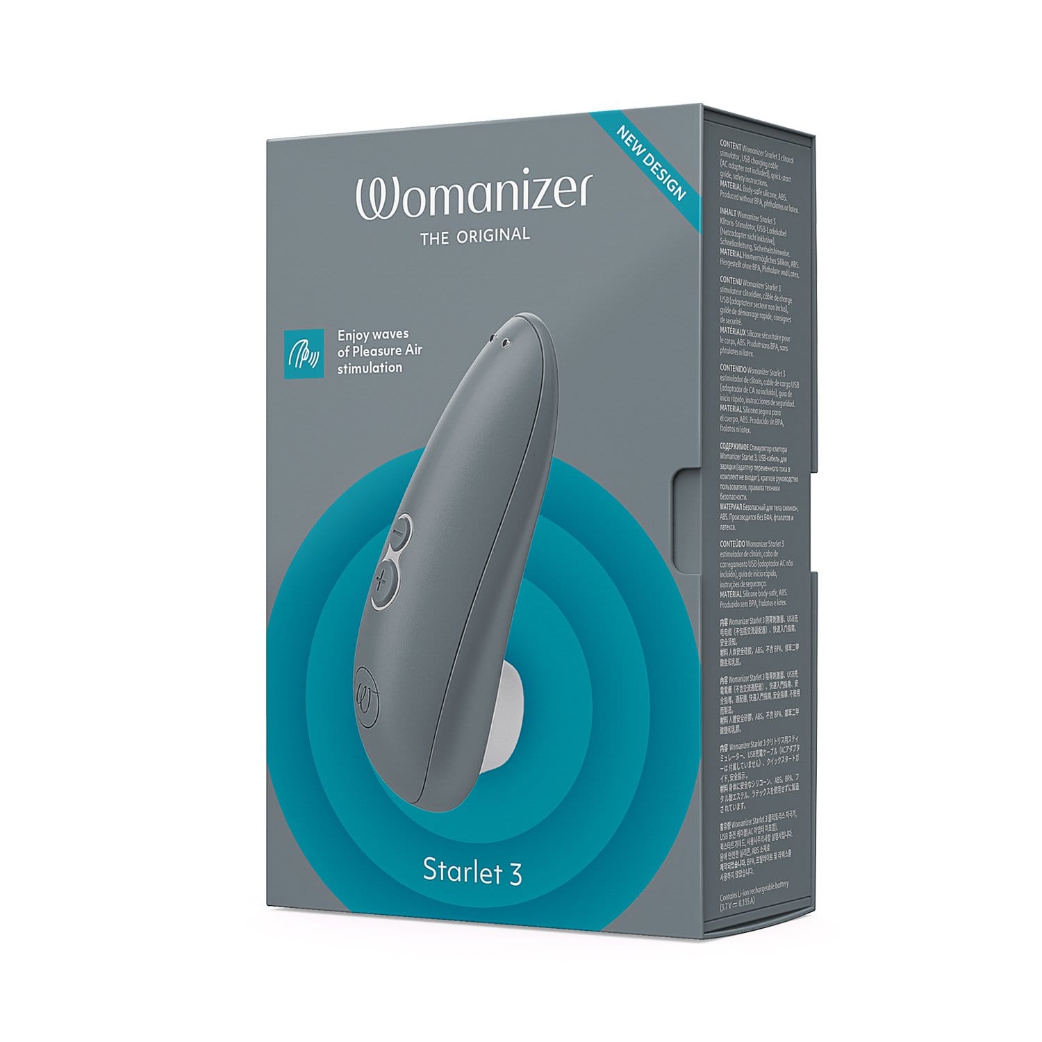 Womanizer - Starlet 3 可充电阴蒂刺激器 灰色