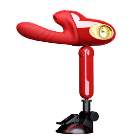 Leten 3rd Generation Thrusting Heating Dildo Machine WIth Handsfree Cup Suction Vibrator Dildo Machine For her