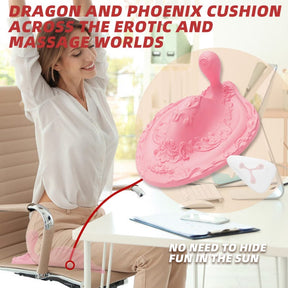 Yeain Dragon Phoenix Mat Unisex for couple, for her for him Vibrator Liquid silicone for butt prostate massager