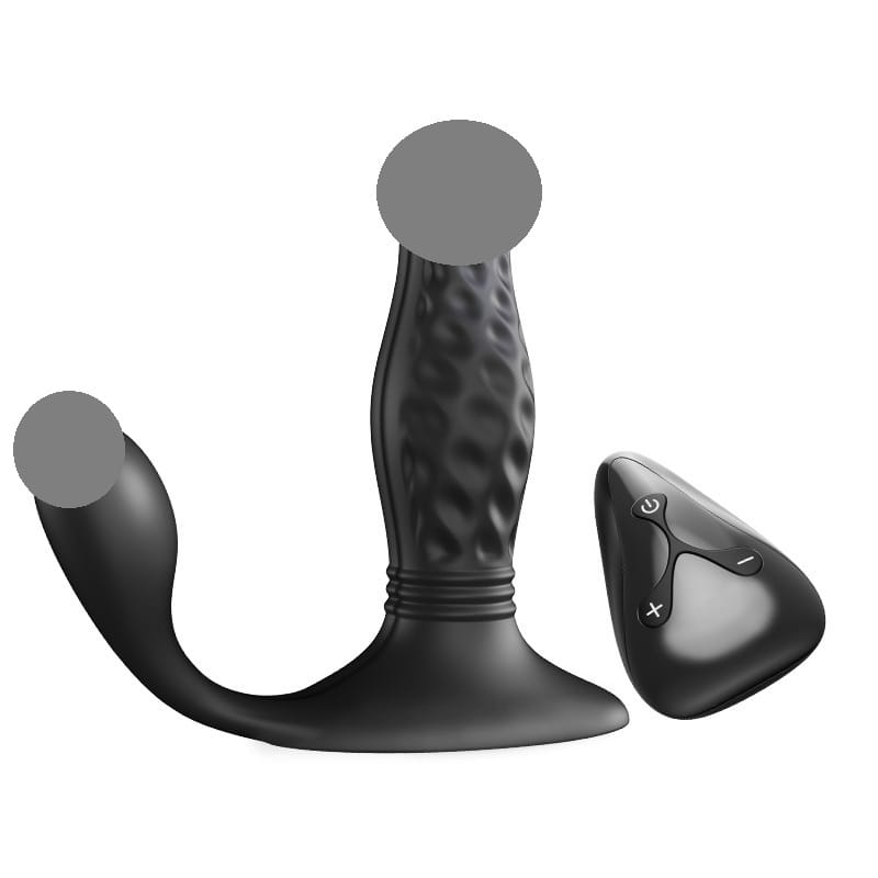 Dual Motor Remote Control Prostate Massager Vibrating Anal Plug 双马达遥控前列腺按摩器震动肛塞男用