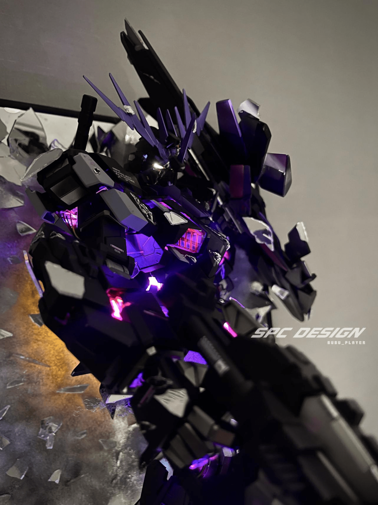 SPC DESIGN Studio - Gundam Series Broken Mirror Series RX-0 Unicorn Gundam 02 Banshee Collectibles