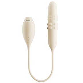 SVAKOM Triple Sensation Suction Vibrator Rotating Bead Wand  司沃康暴吸伸缩转珠吮吸震动按摩器