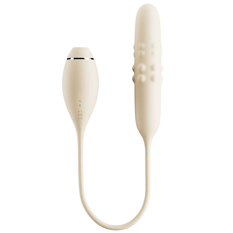 SVAKOM Triple Sensation Suction Vibrator Rotating Bead Wand  司沃康暴吸伸缩转珠吮吸震动按摩器