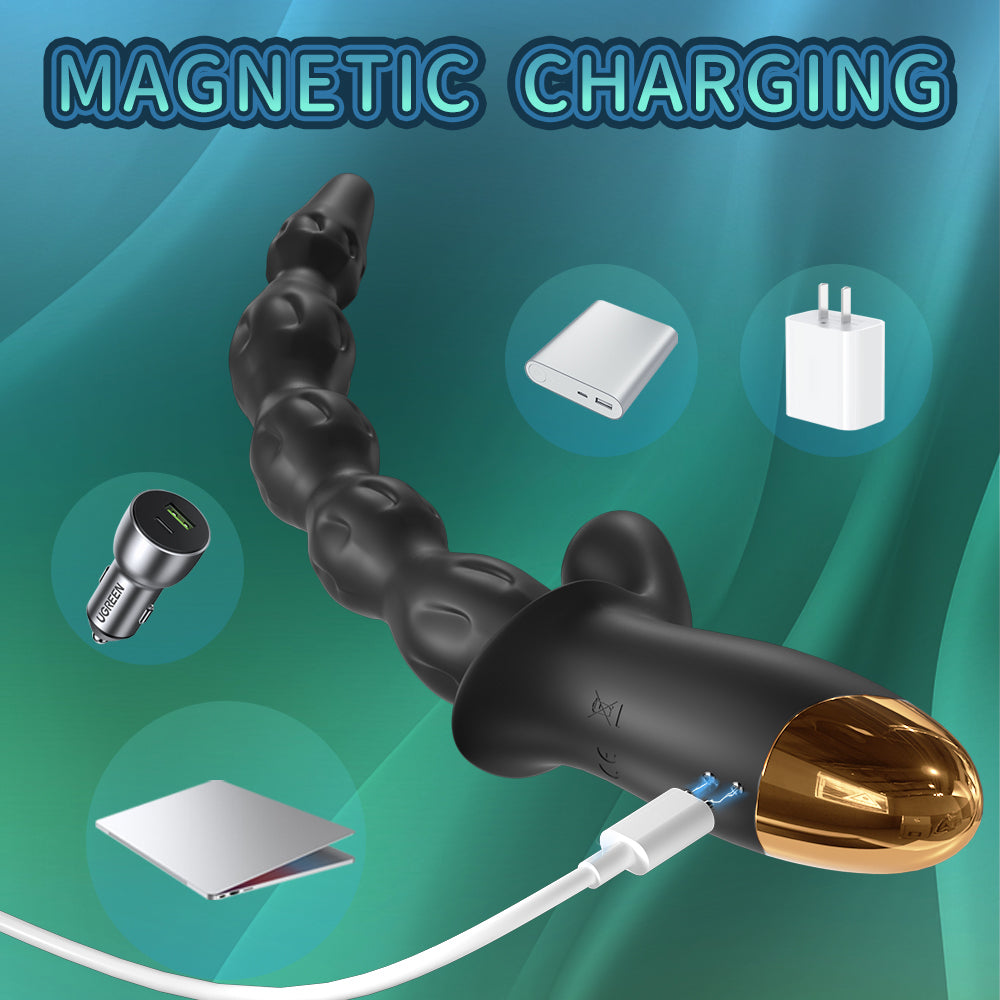 Yeain Prostate Massager – Vibrating Anal Stimulator for Men and Women, Unisex Butt Plug, Adult Sex Toy 前列腺按摩器