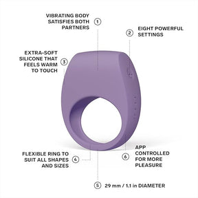 LELO TOR 3 Vibrating Couples Ring  Waterproof & Rechargeable