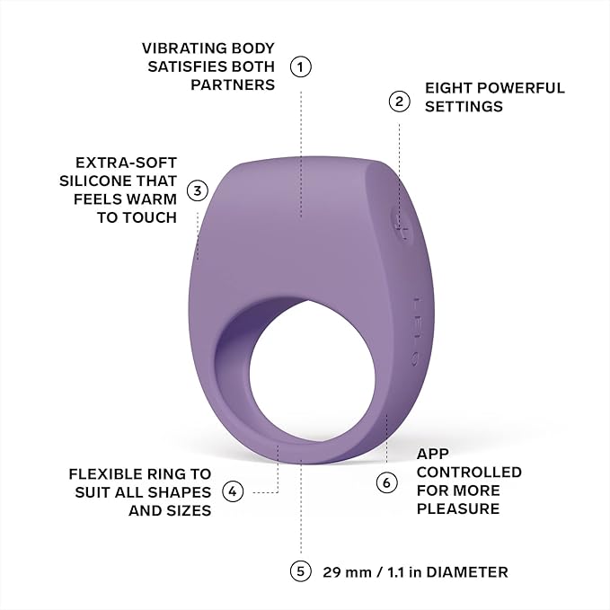 LELO TOR 3 Vibrating Couples Ring  Waterproof & Rechargeable