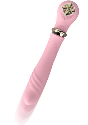 ZALO Desire Pre-Heating Thruster Wand Vibrator | Luxury Warming Massager for Women