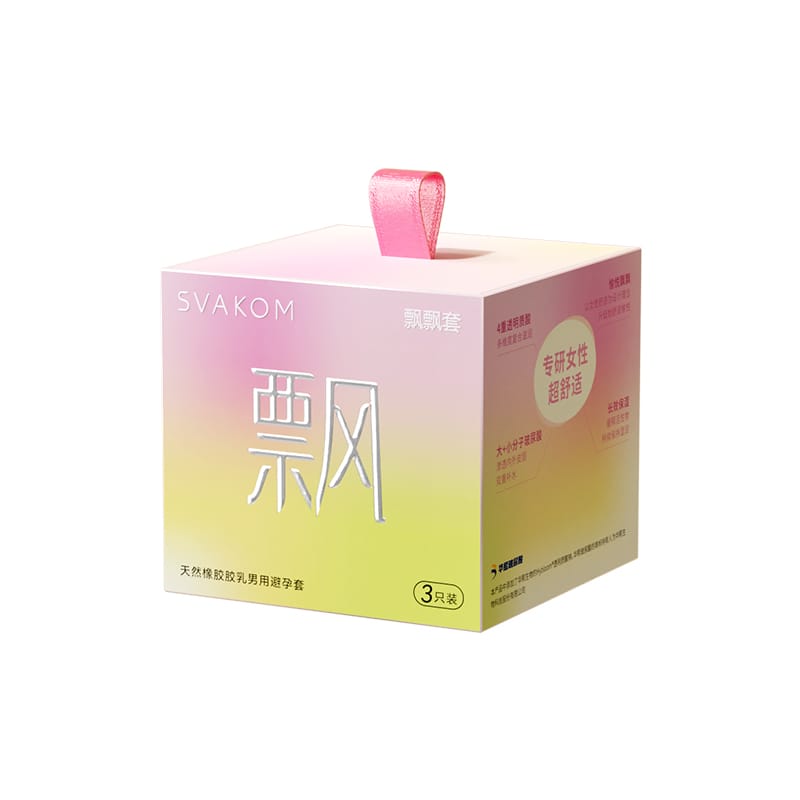 SVAKOM Floating Series Hyaluronic Acid Ultra Lubricated Condoms SVAKOM 飘飘套玻尿酸超润滑避孕套