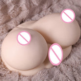 Super Soft Liquid Boobs With Vaginal Realistic Half Boobs For Him 8KG