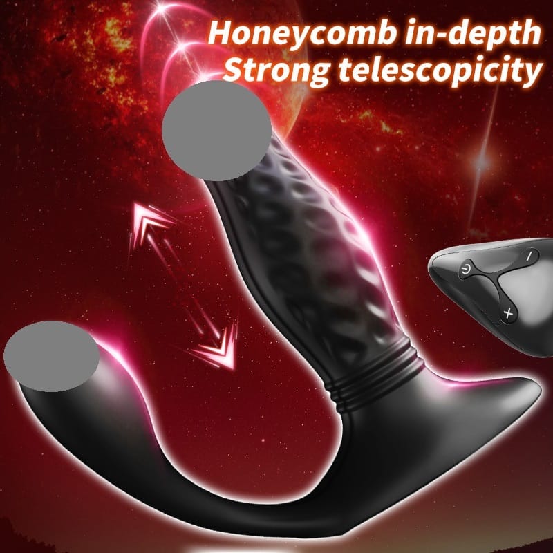Yeain Dual Motor Remote Control Prostate Massager Vibrating Anal Plug 双马达遥控前列腺按摩器震动肛塞男用