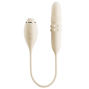 SVAKOM Triple Sensation Suction Vibrator Rotating Bead Wand  司沃康暴吸伸缩转珠吮吸震动按摩器