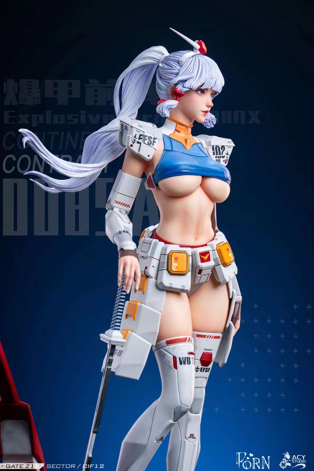 Porn Studio & Acy Studio - Genshin Impact RX-78-2 Gundam Ayaka Collectibles