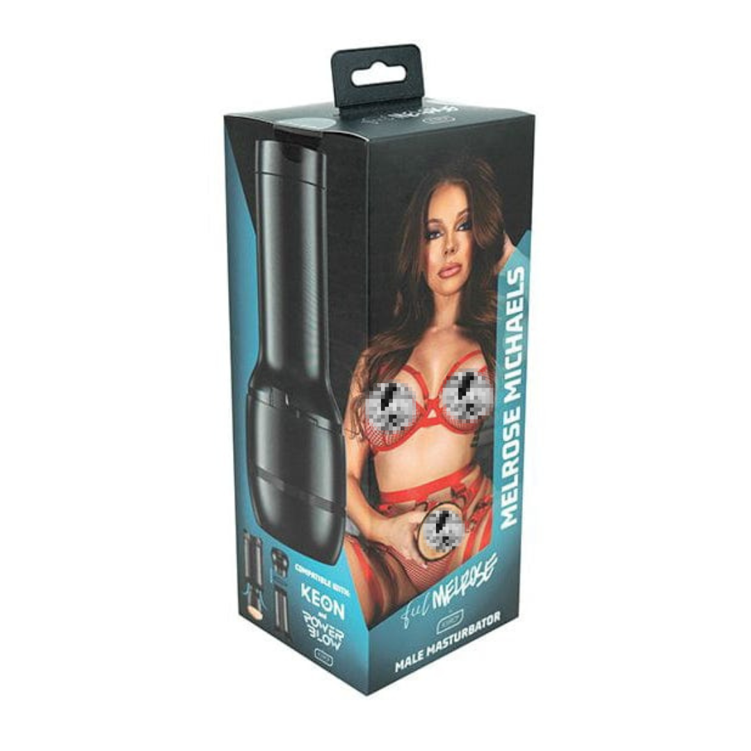 Kiiroo - FeelStars Collection MelRose Michaels Masturbator Stroker (Black)