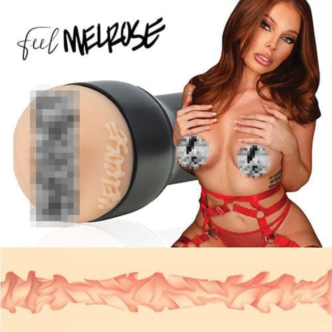 Kiiroo - FeelStars Collection MelRose Michaels Masturbator Stroker (Black)