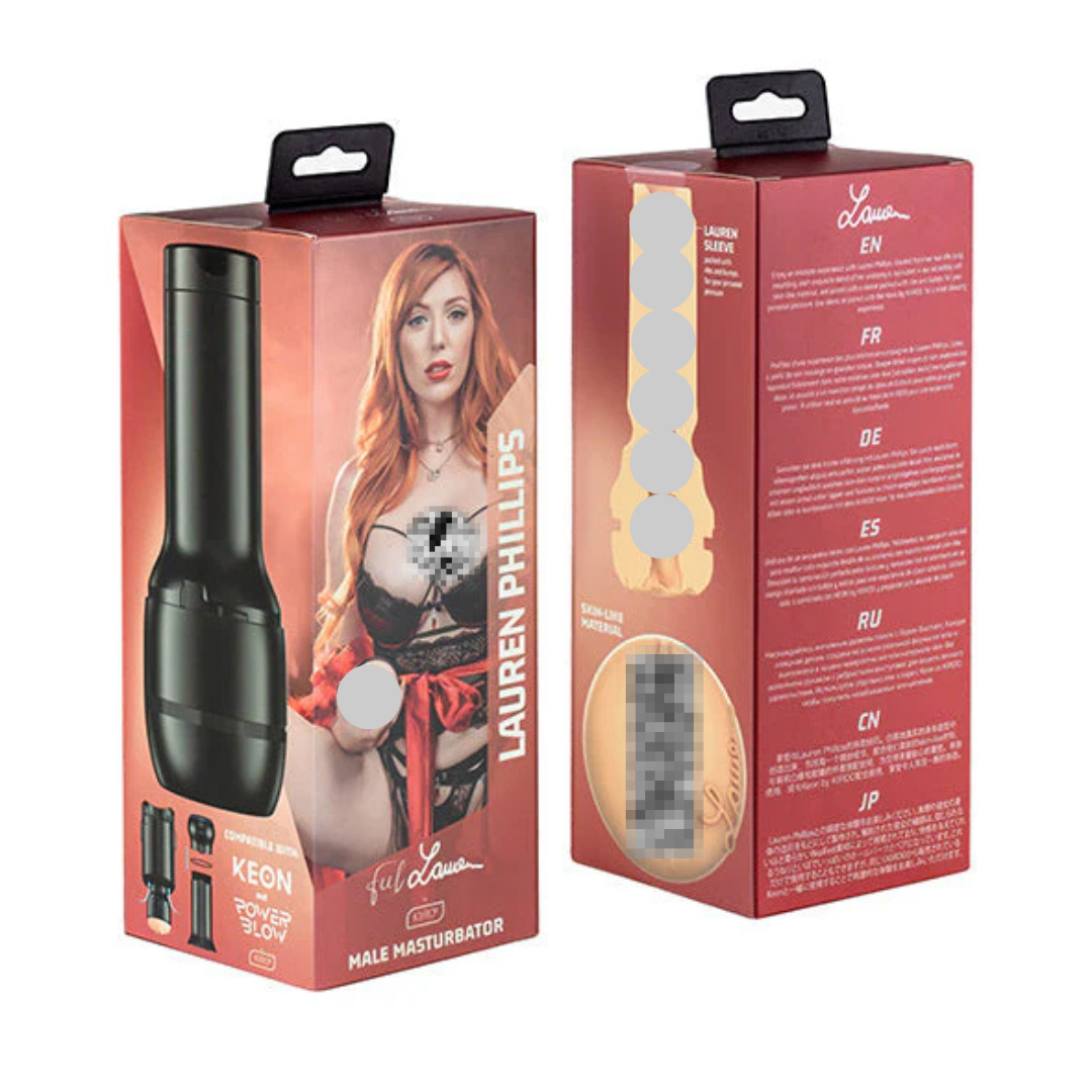 Kiiroo - Stars Collection Strokers Feel Lauren Phillips Masturbator (Beige)