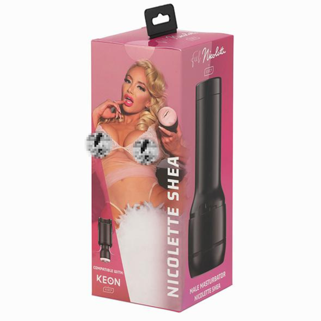 Kiiroo - Stars Collection Strokers Feel Nicolette Shea Masturbator (Black)