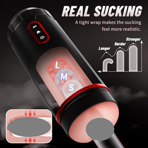 Yeain Traveler 6 IN 1 Male Mastubator Suction Vibration For Him