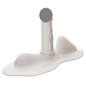 YEAIN APP Remote Control Vibrating Dildo Cushion – Heating, Telescopic & Detachable Design