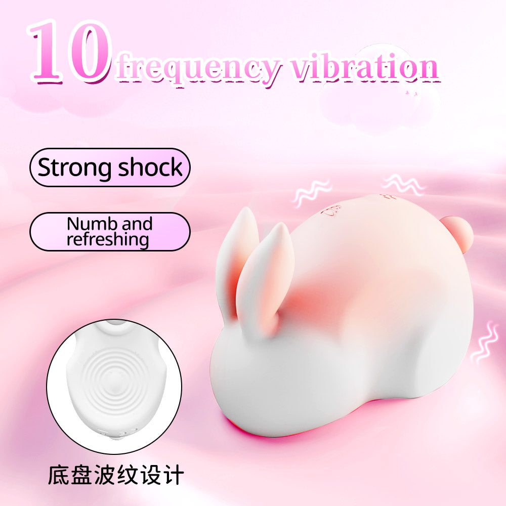 Yeain Bobo Rabbit Suction Vibrating Egg – Women’s Adult Pleasure Toy, Masturbator Device, Vibrating Clitoral Stimulator for Female Orgasm  夜樱啵啵兔 无线吮吸震动蛋 女士按摩器