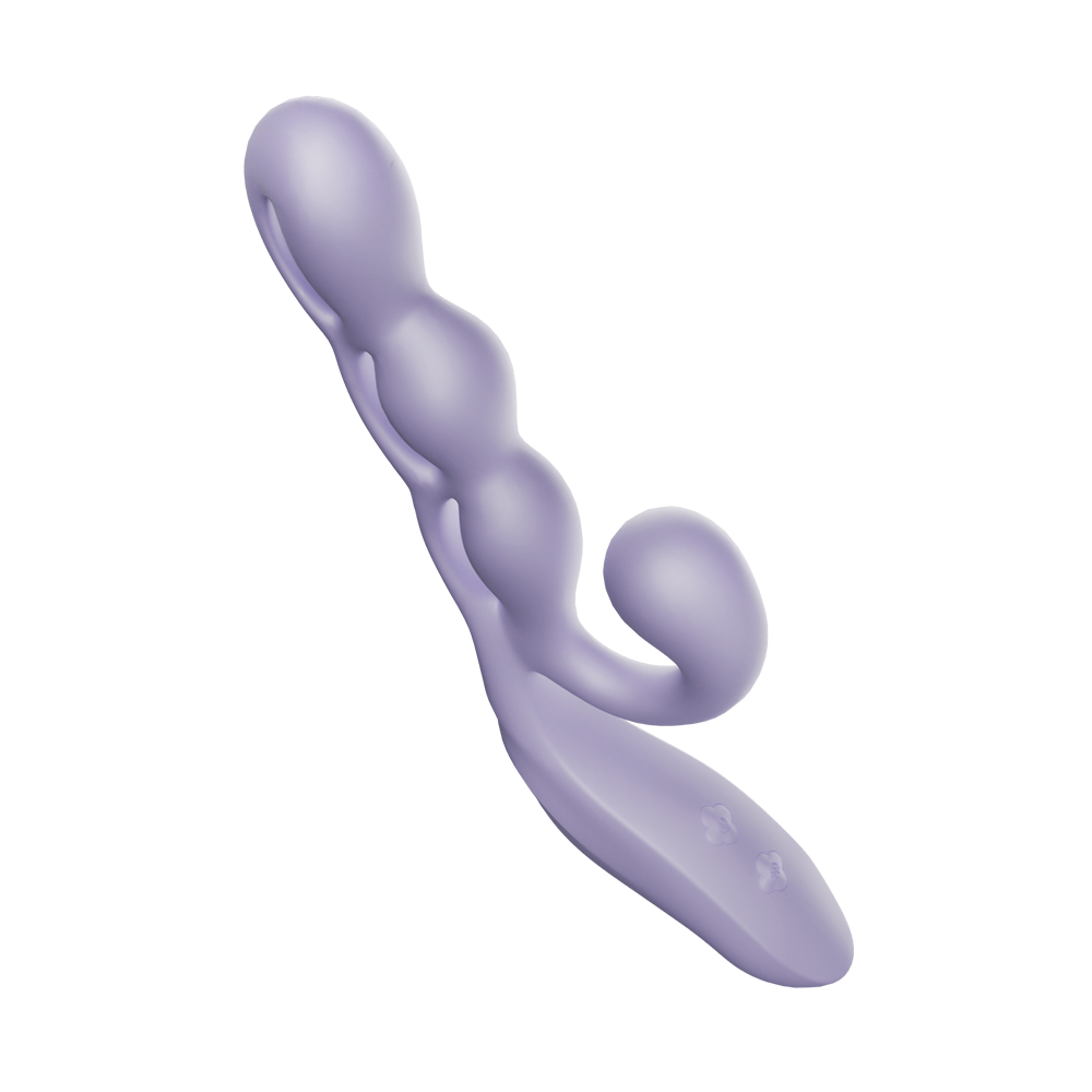 YEAIN Purple Grape App-Control Rabbit Vibrator with G-Spot & Clitoral Stimulation YEAIN 紫葡萄APP智能遥控兔耳震动棒女用