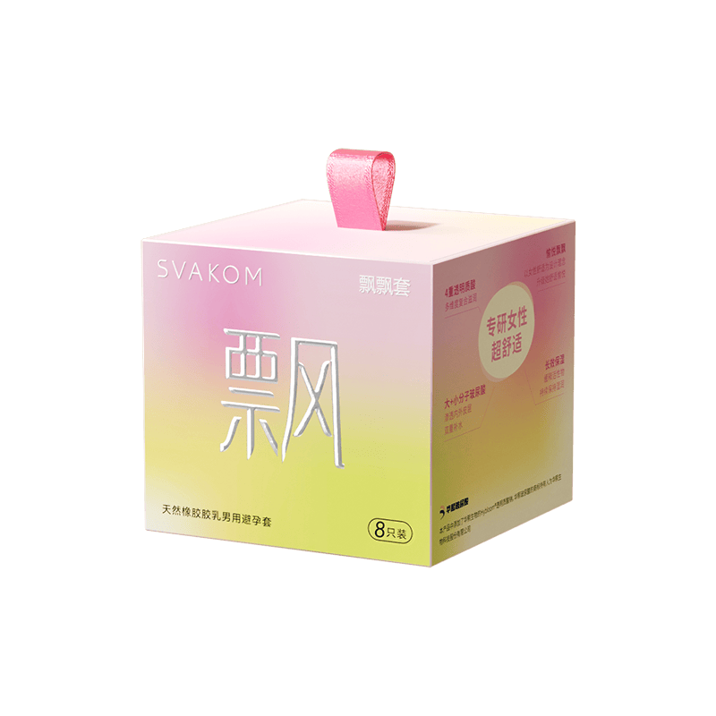 SVAKOM Floating Series Hyaluronic Acid Ultra Lubricated Condoms SVAKOM 飘飘套玻尿酸超润滑避孕套