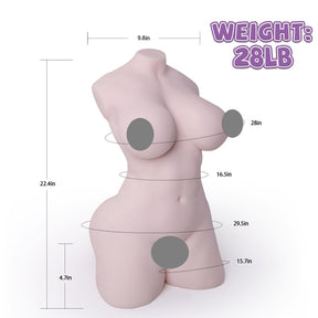 Tian Xinyi AI App-Controlled Thrusting & Vibration Half-Body Realistic Doll – 13KG Smart Telescopic Male Masturbator