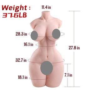 Luna Vale Half Body Realistic 17KG For Him