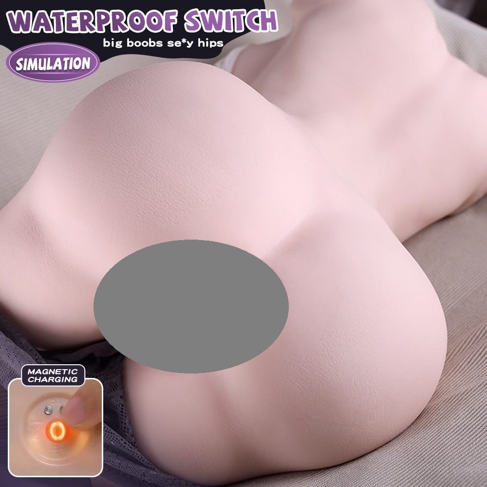 Tian Xinyi AI App-Controlled Thrusting & Vibration Half-Body Realistic Doll – 13KG Smart Telescopic Male Masturbator