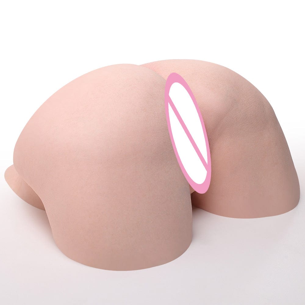 Super Liquid Silicone Half Ass Masturbator For Him 12KG 1:1 To Real Human half doll