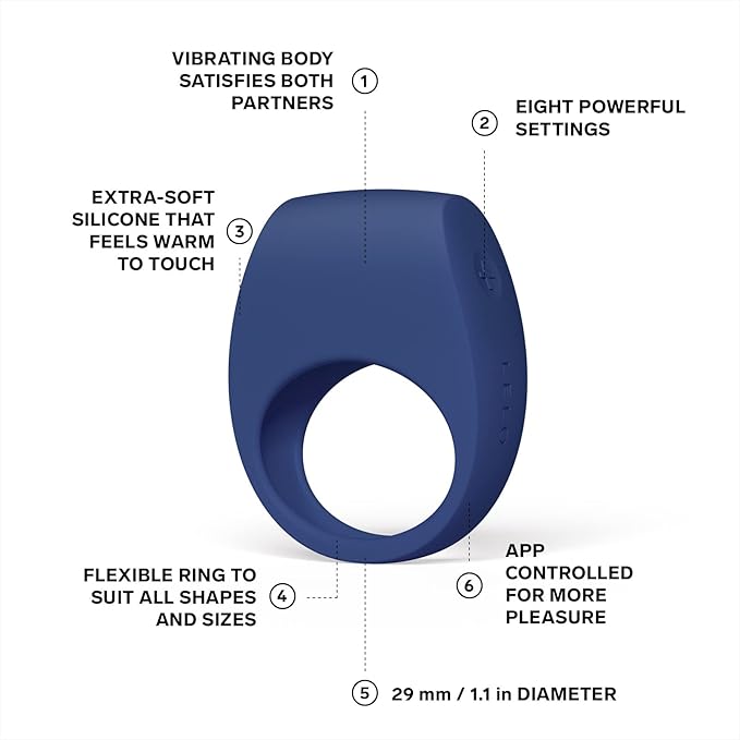 LELO TOR 3 Vibrating Couples Ring  Waterproof & Rechargeable