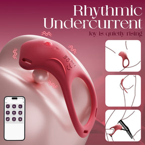 YEAIN Red Sprite Wearable Device Wearable Couple App-Control Vibrating Ring  YEAIN红精灵可穿戴情侣款应用程序控制振动环