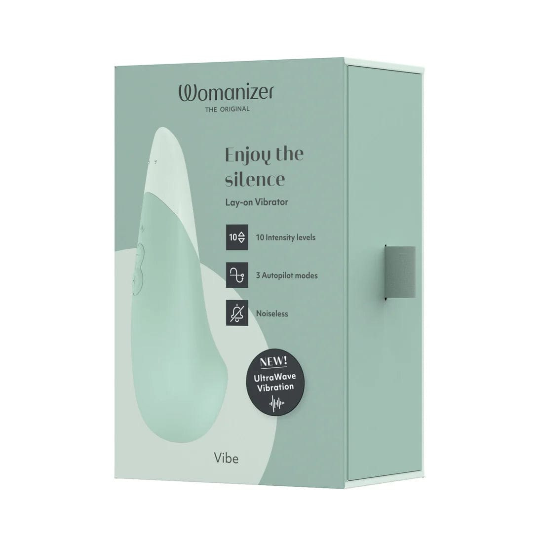 Womanizer Vibe  New Arrival  Silicone Rechargeable Clitoral Stimulator with Pleasure Air Technology