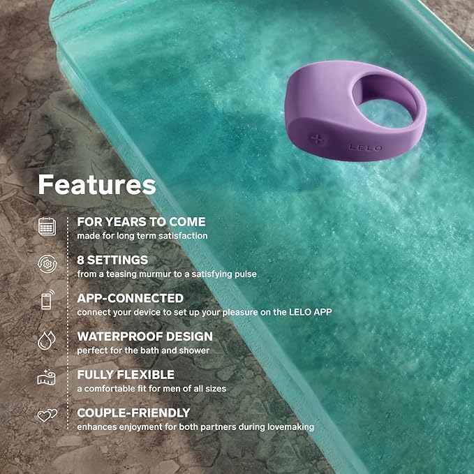 LELO TOR 3 Vibrating Couples Ring  Waterproof & Rechargeable
